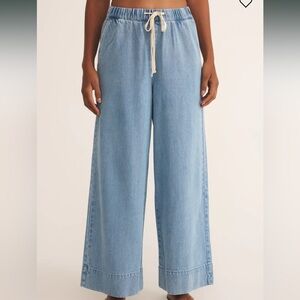 Z Supply Weston Light Blue Denim Pants